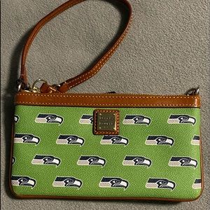 Dooney & Bourke Seahawk wristlet